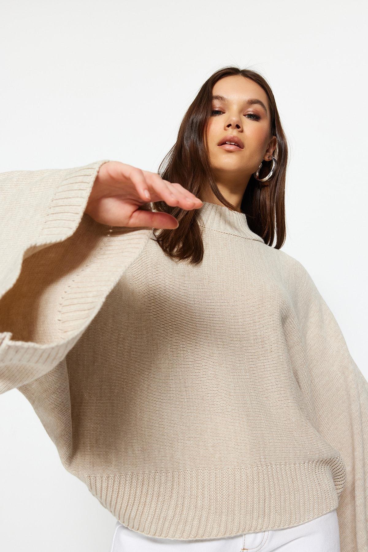 Sweater - Beige - Regular fit, , large image number 0