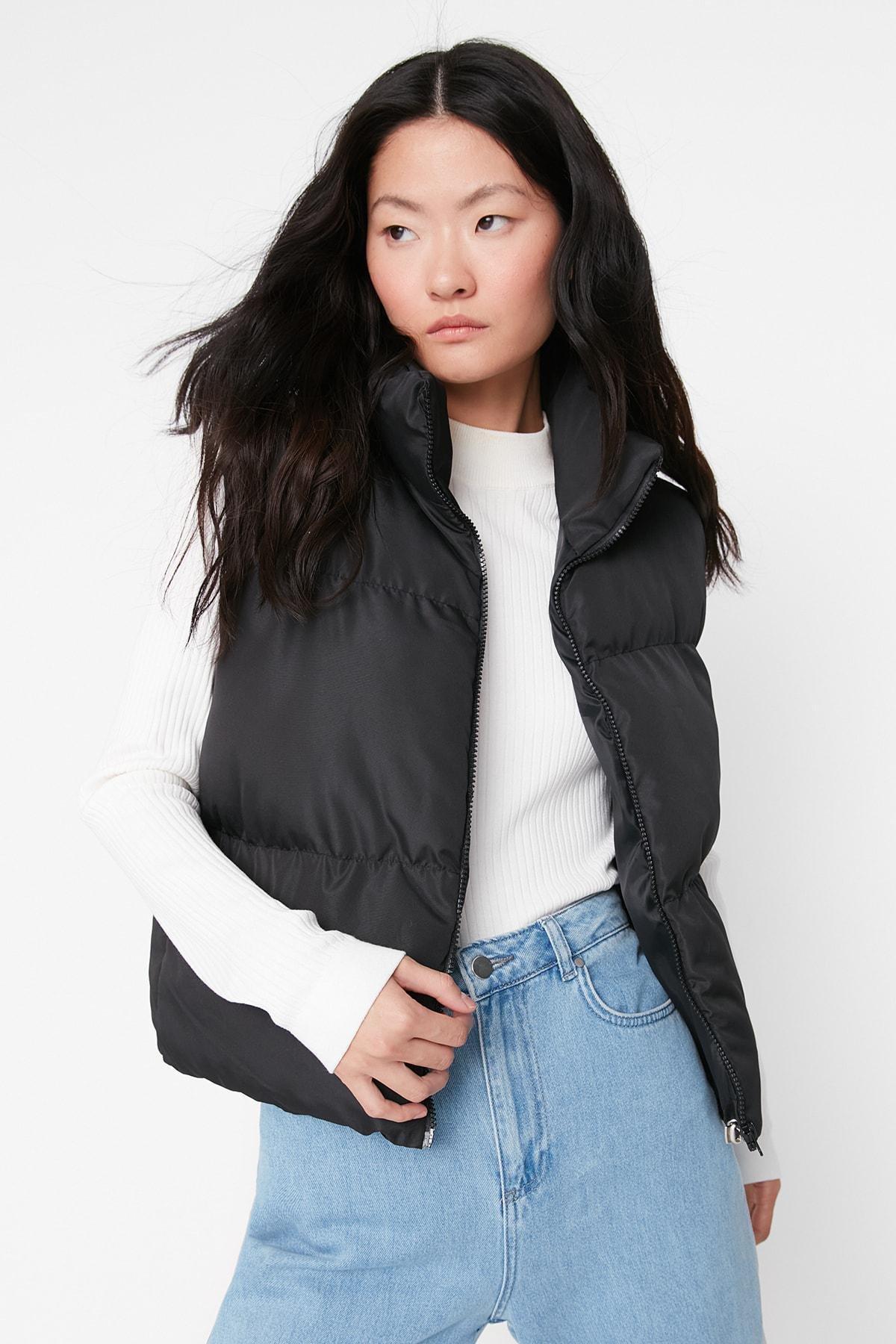 Black Women Standing Collar, , large image number 0