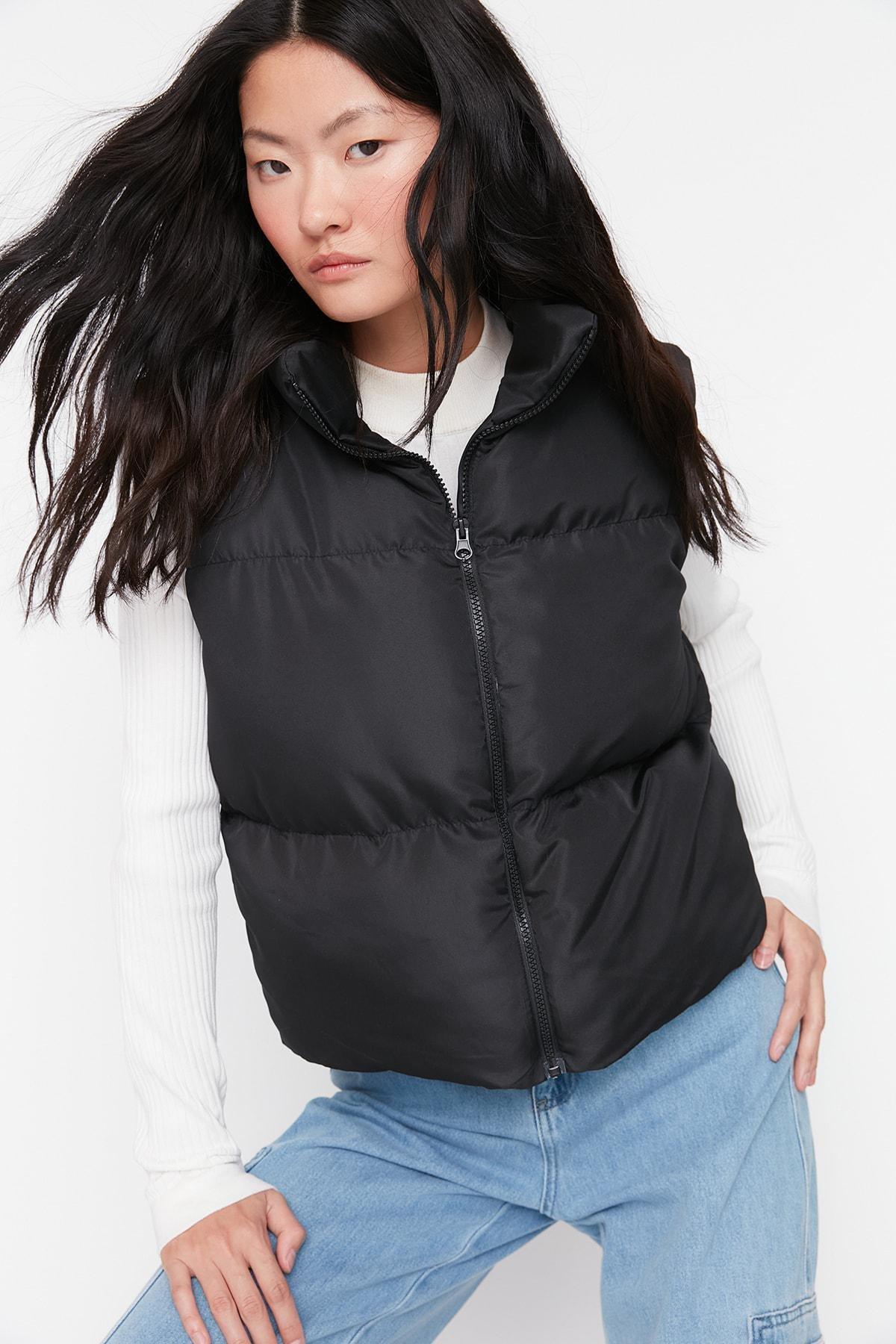 Black Women Standing Collar, , large image number 1