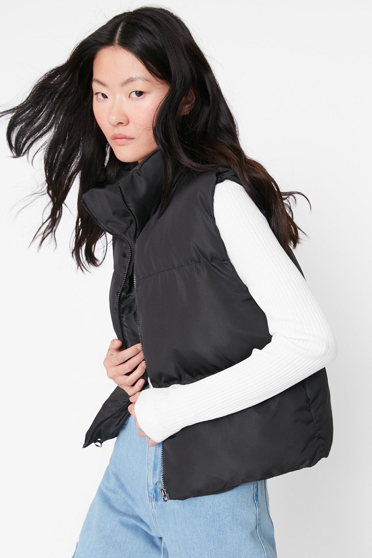 Black Women Standing Collar, , large image number 2