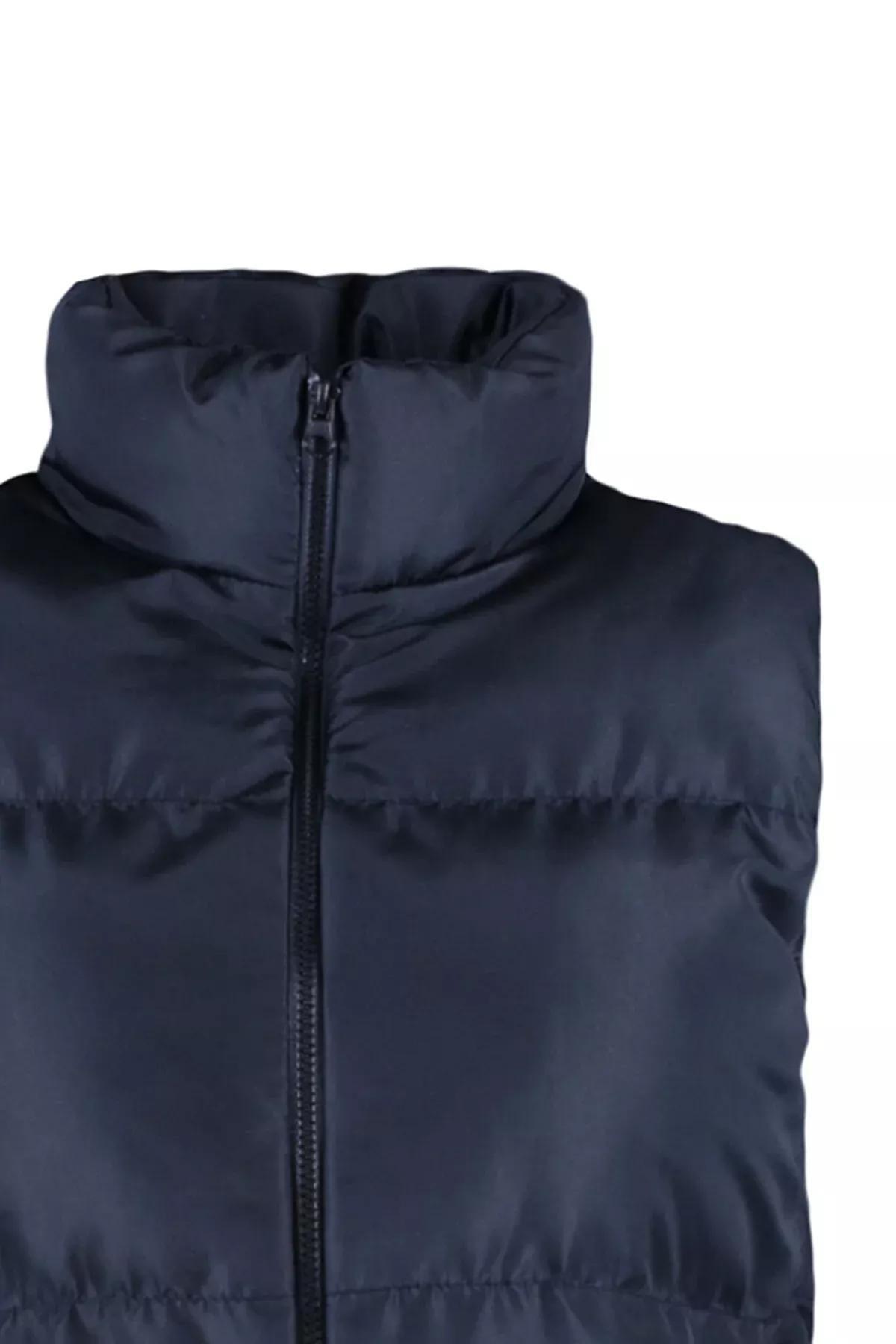 Black Women Standing Collar, Black, large image number 5