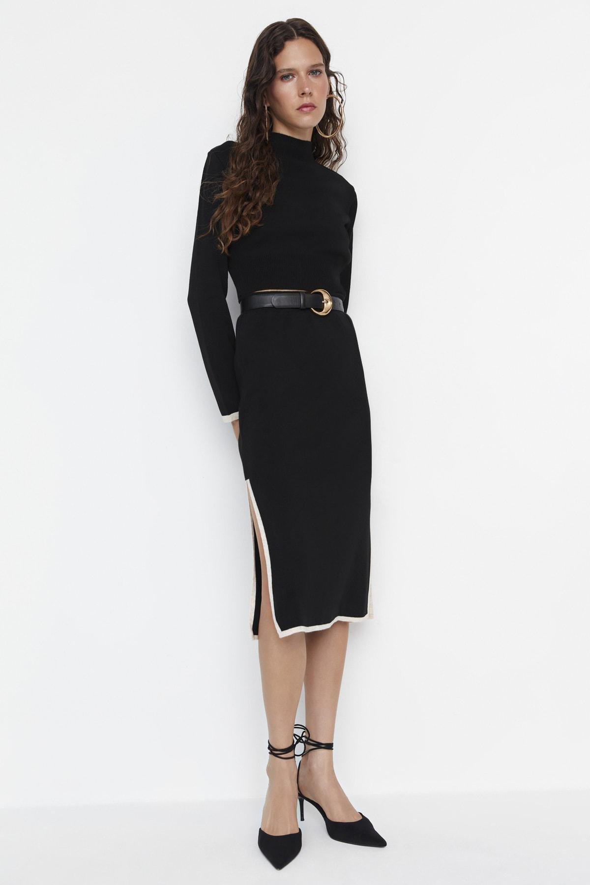 Black Slim Co-Ord Set, , large image number 0