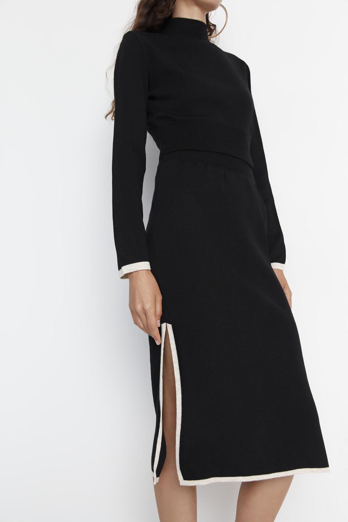 Black Slim Co-Ord Set, , large image number 3