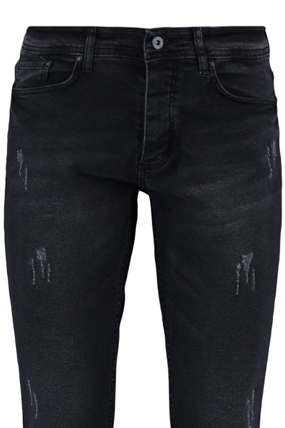 Trendyol - Black Mid Waist Skinny Jeans