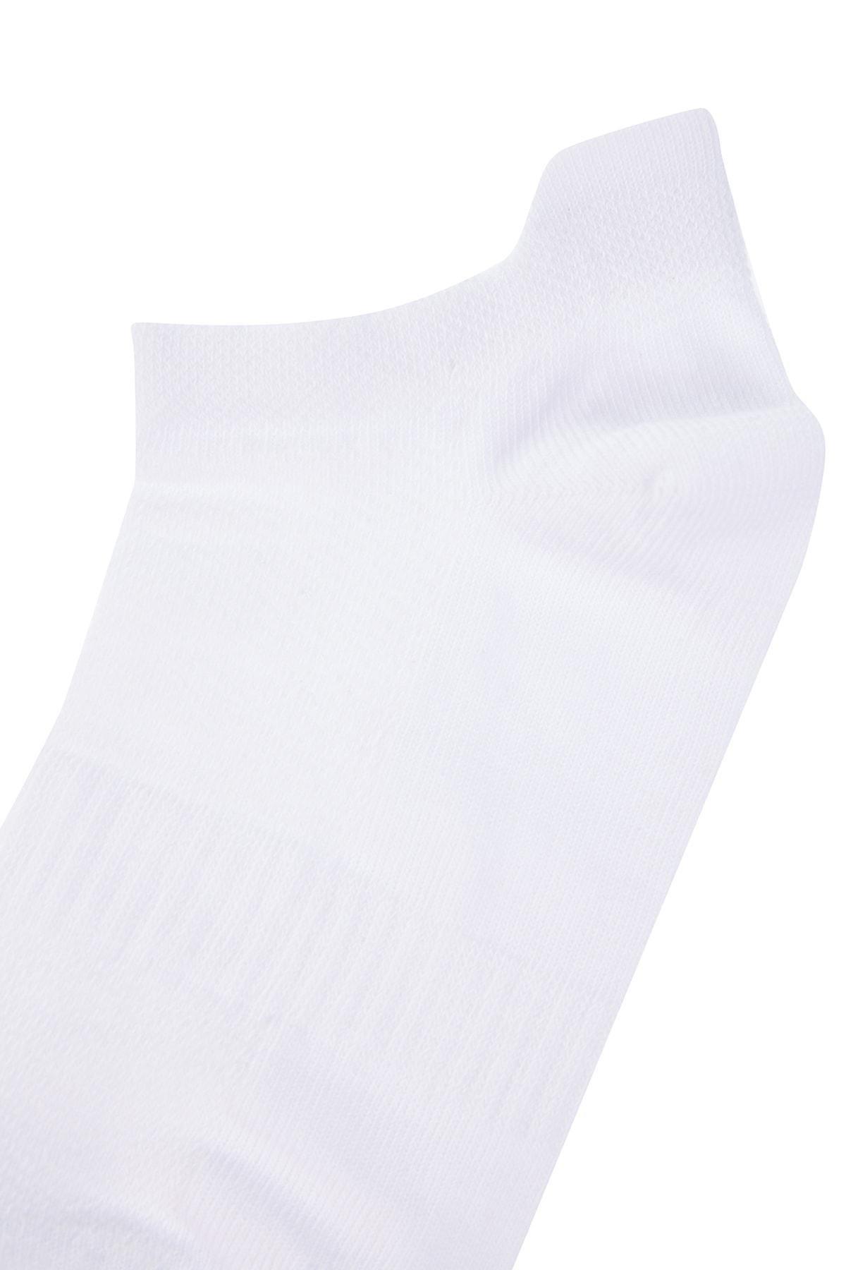 White Socks, Set Of 5, White, large image number 4