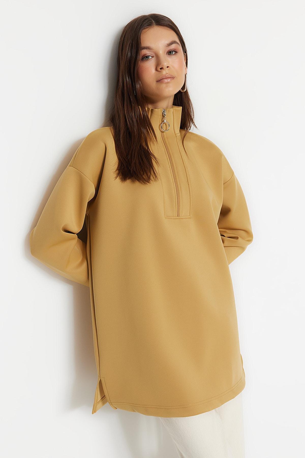 Sweatshirt - Brown - Regular fit, , large image number 4