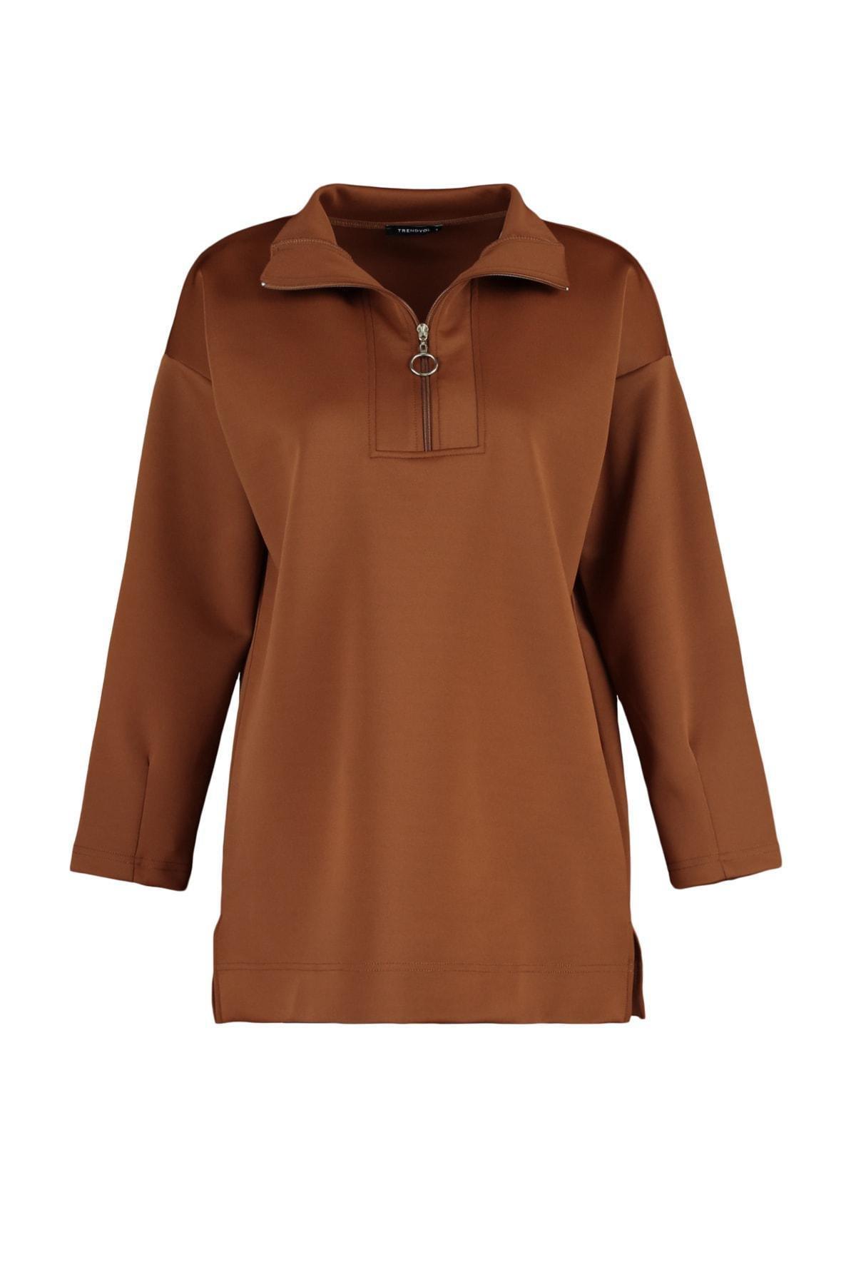 Sweatshirt - Brown - Regular fit, , large image number 9