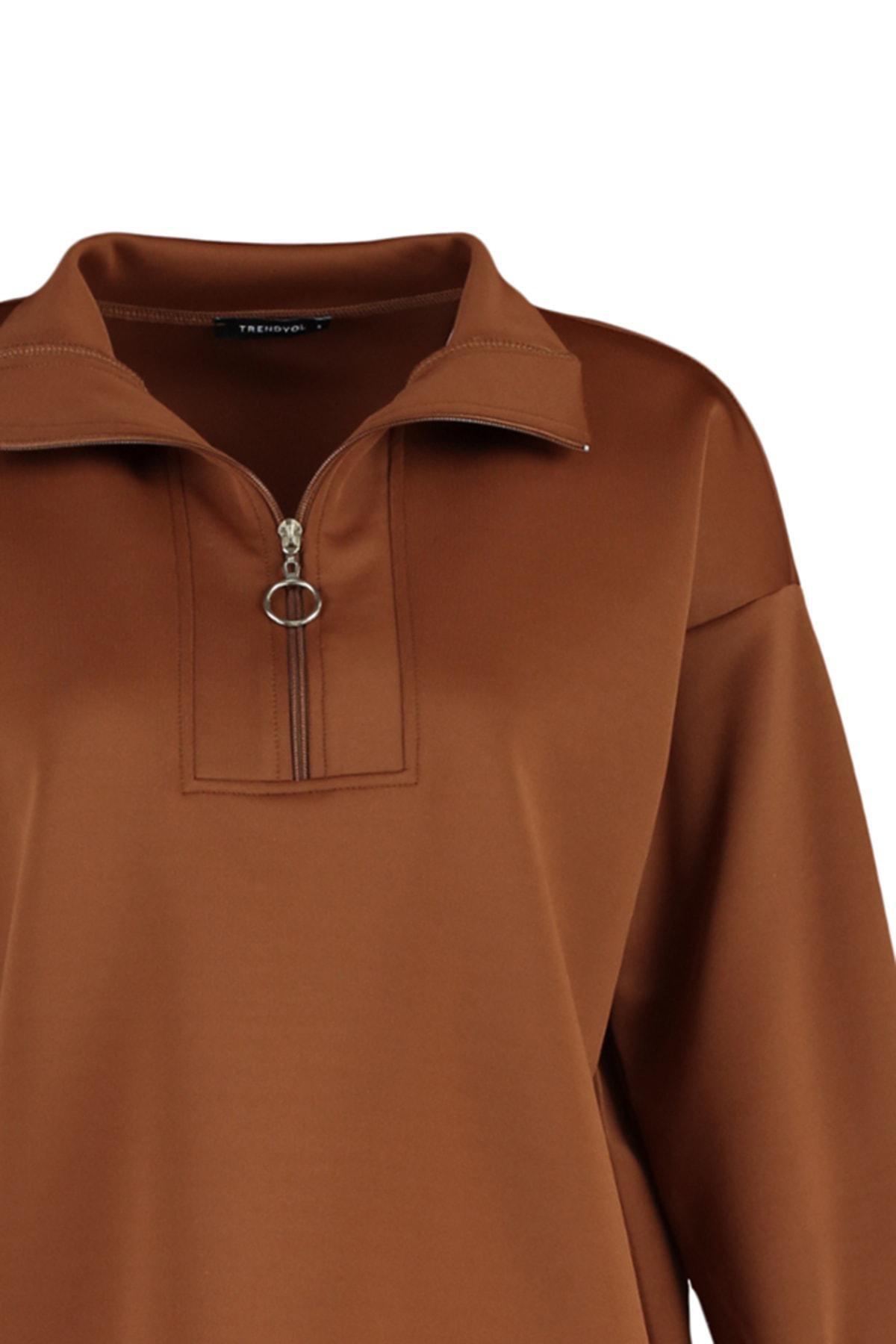 Sweatshirt - Brown - Regular fit, , large image number 11
