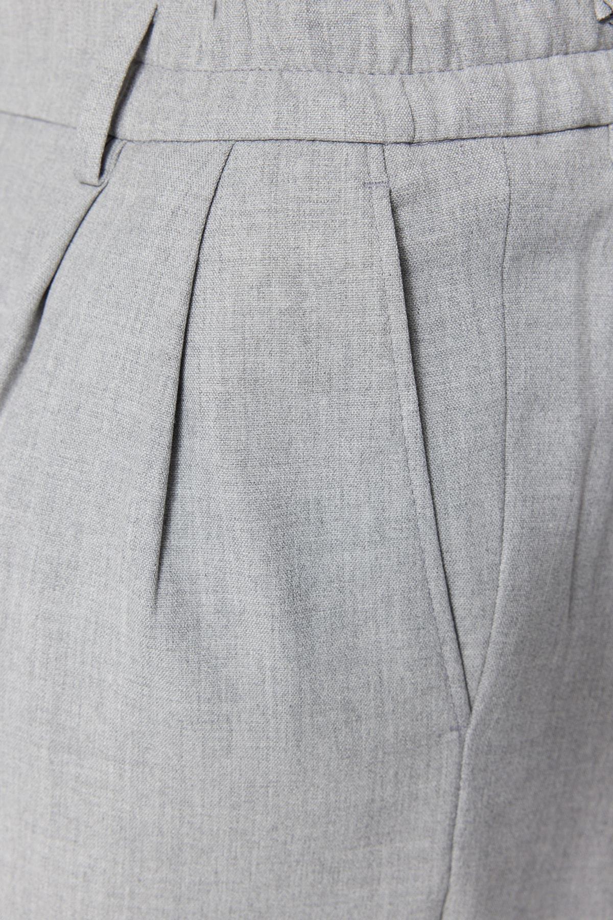 Gray Wide Leg Pants, , large image number 5