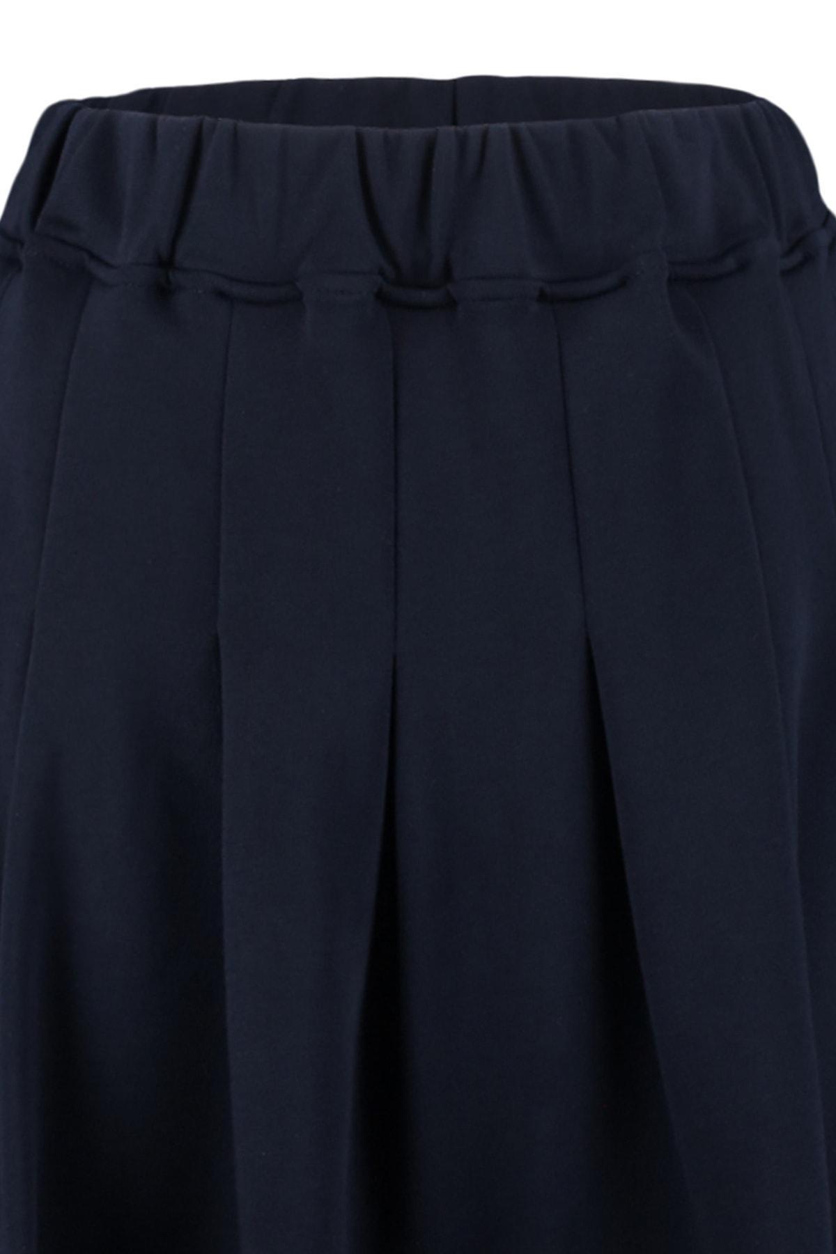 Black Mini Plus Size Skirt, , large image number 7