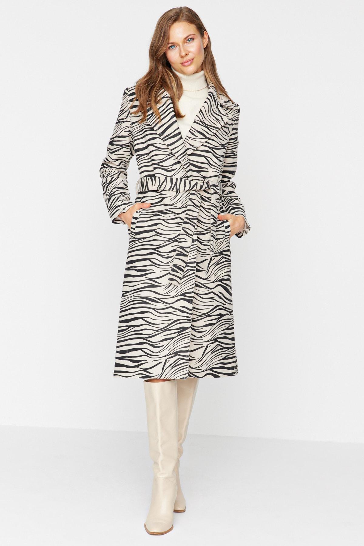 Beige Puffer Coat, , large image number 1