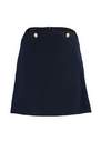 Trendyol - Navy A-Line Mini Skirt