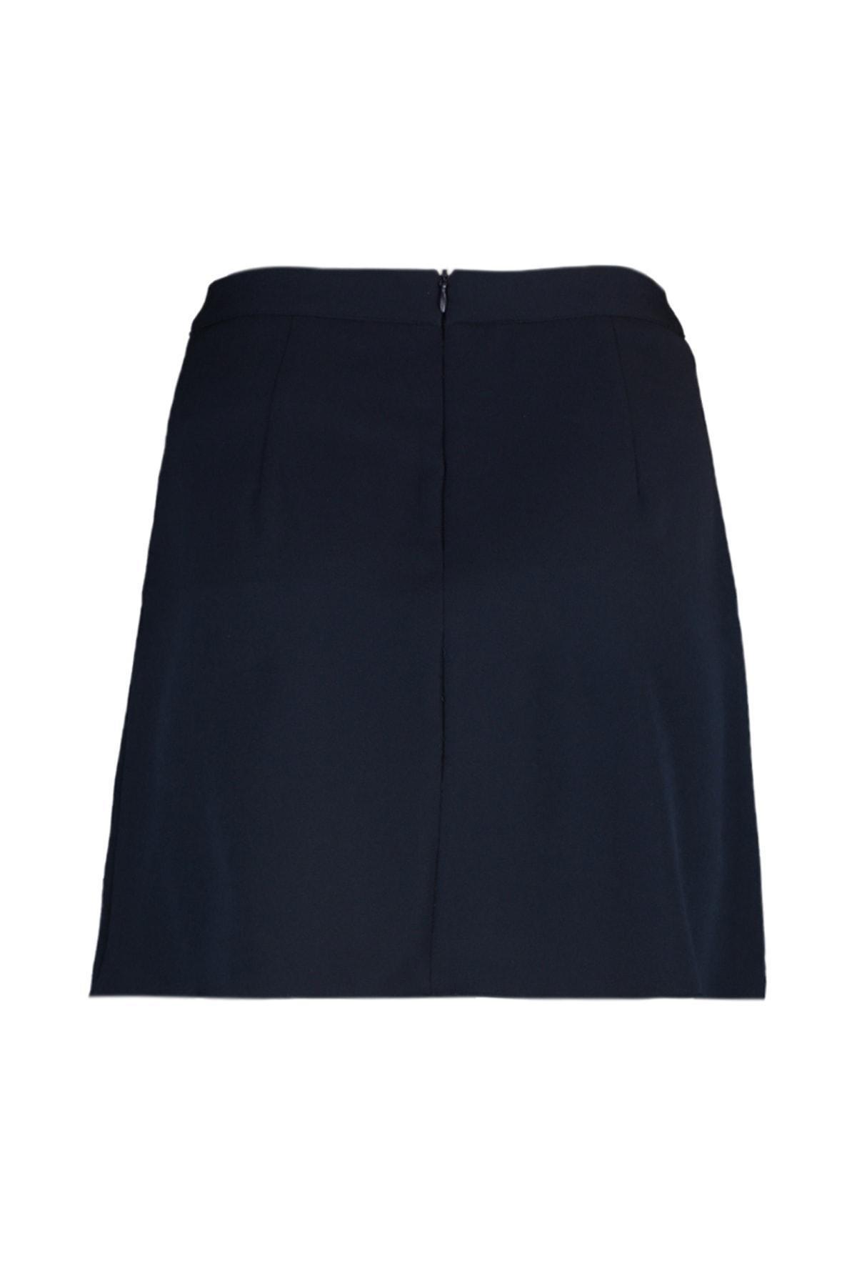 Navy A-Line Mini Skirt, , large image number 7