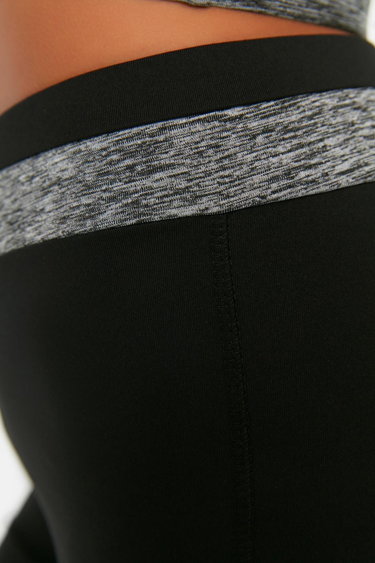Black Straight Sweatpants, , large image number 3