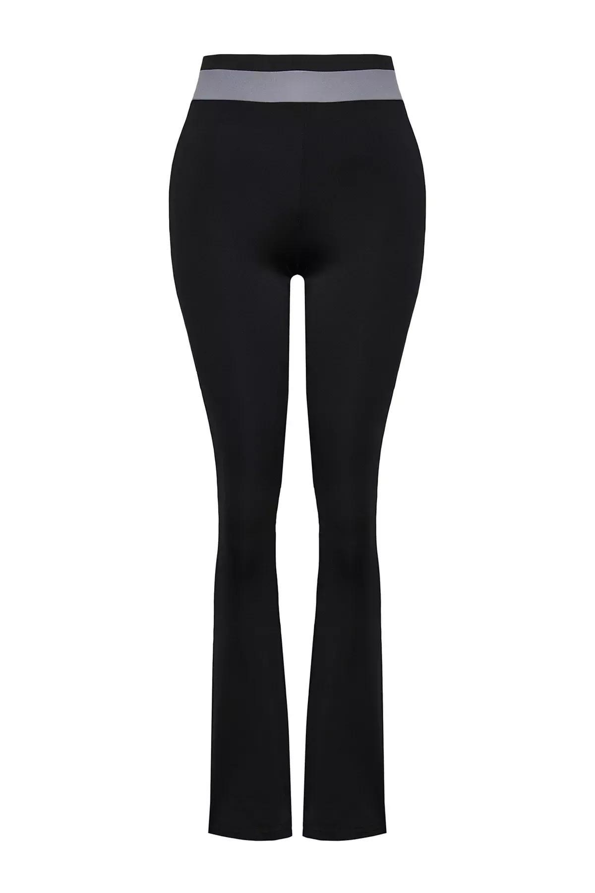 Black Straight Sweatpants, , large image number 9