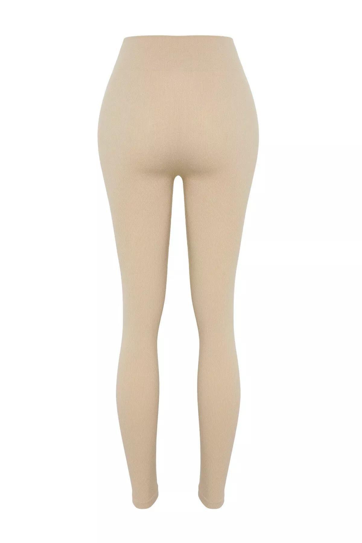 Grey High Waist Skinny Sports Leggings, Gray, large image number 14
