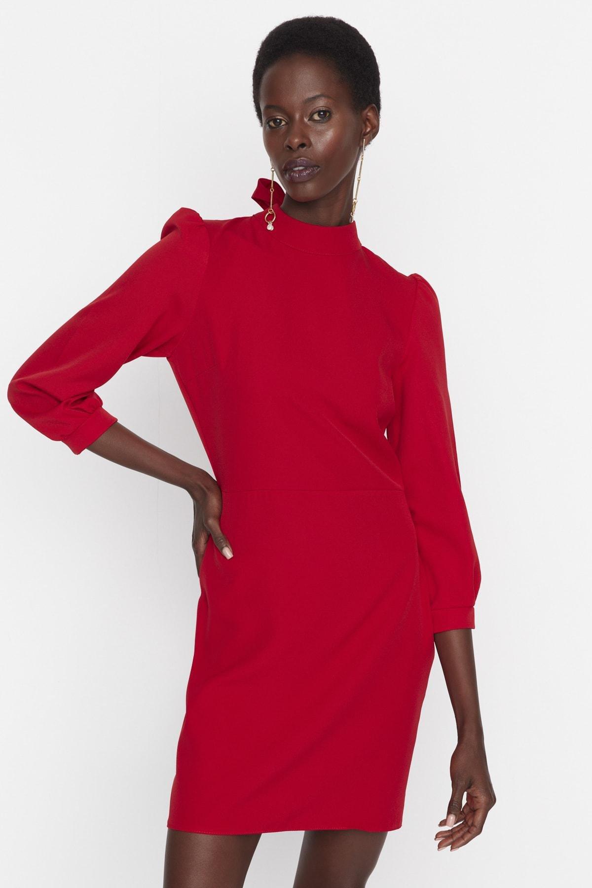 Red Bodycon Dress, , large image number 1
