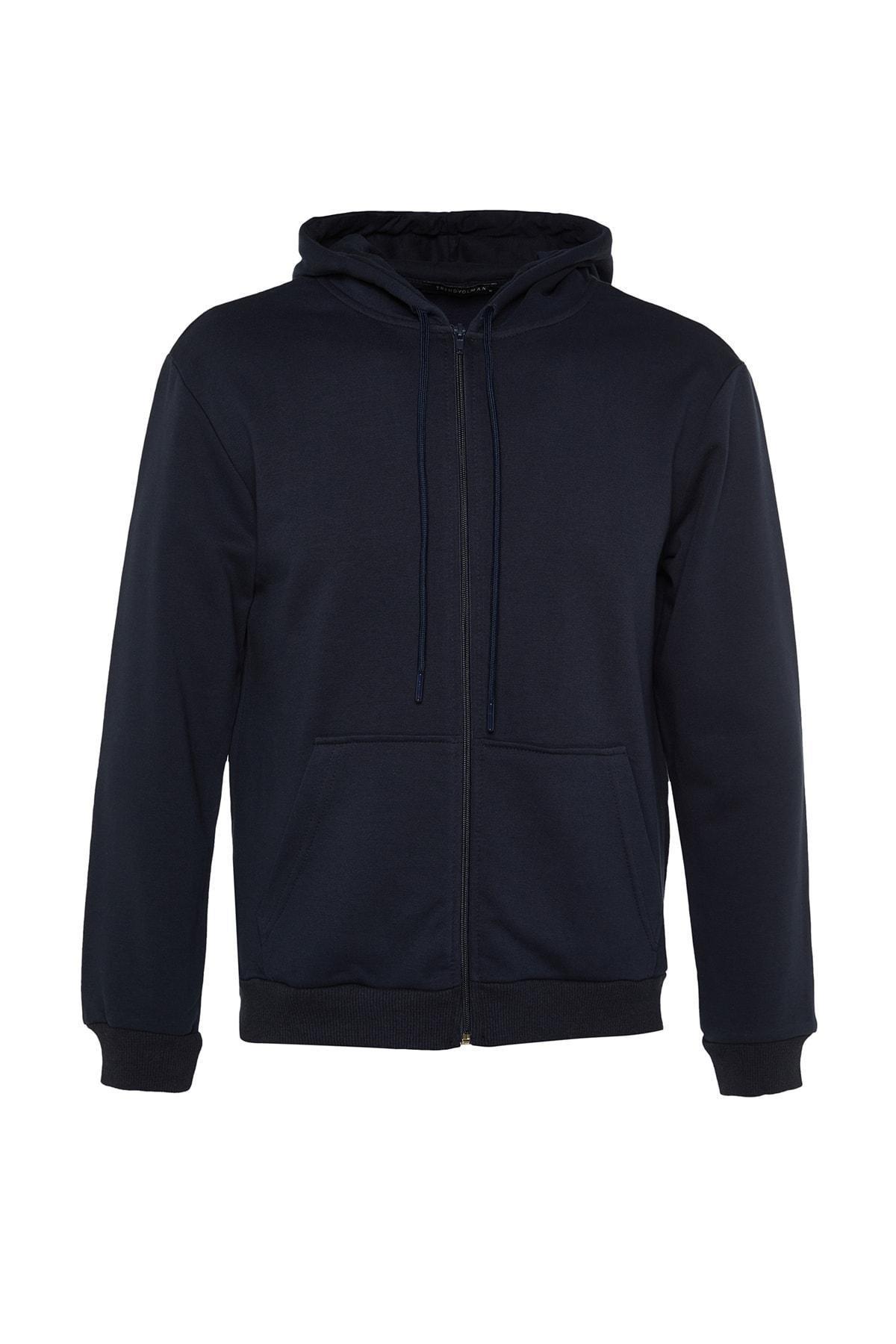 Blue Hooded Sweatshirt, , large image number 6
