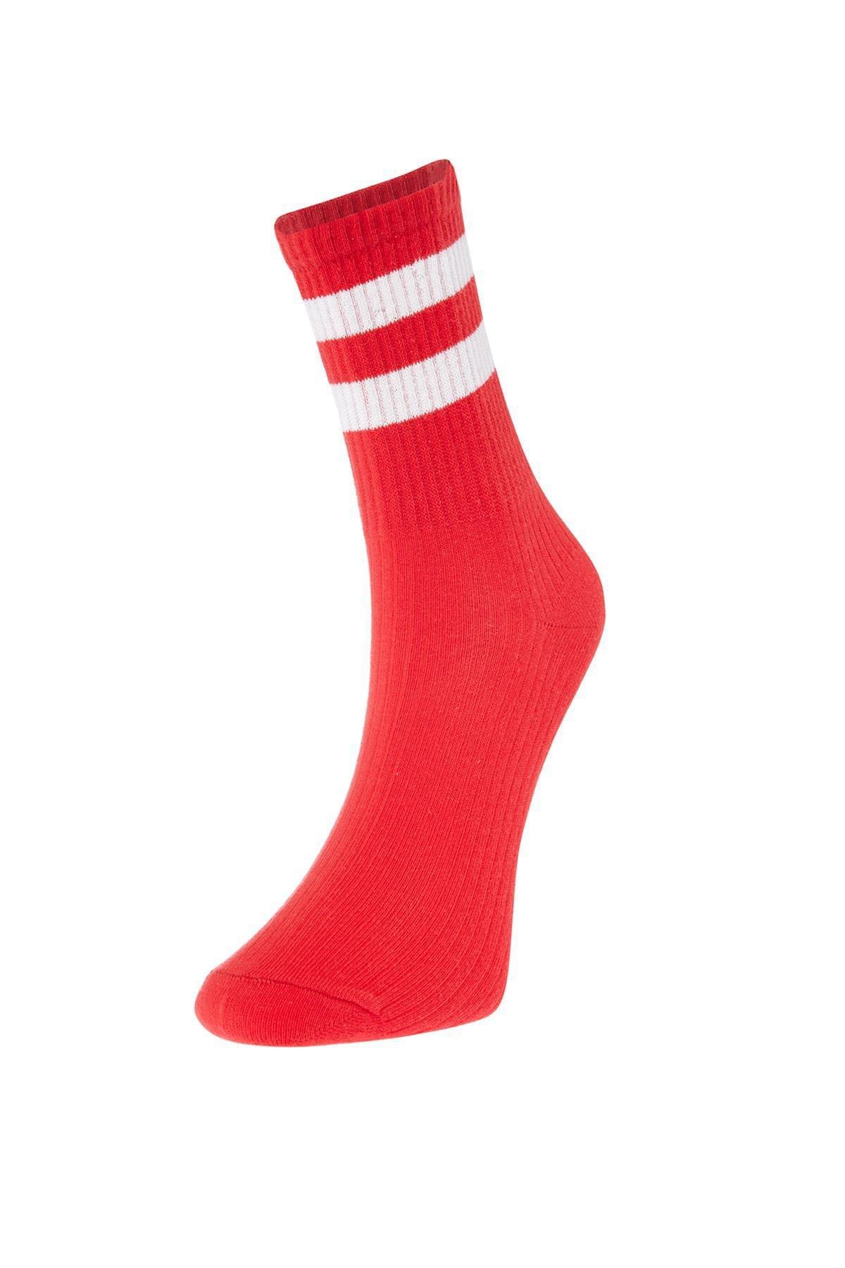 Trendyol - Multicolour Striped Socks, Set Of 5