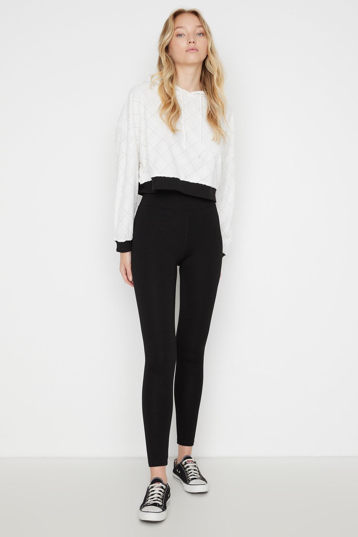 Trendyol - Black High Waist Leggings