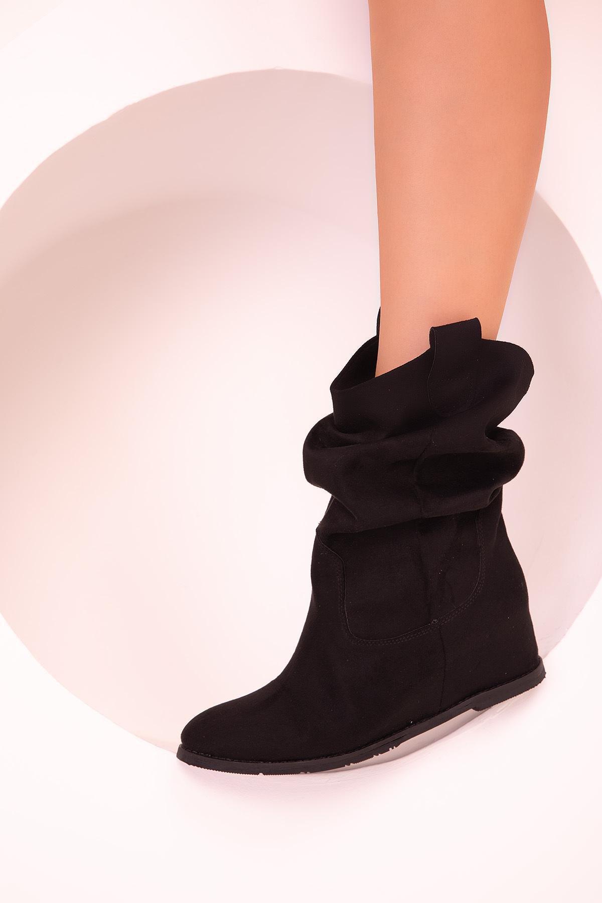 Black Suede Boots, C101_2531, large image number 3