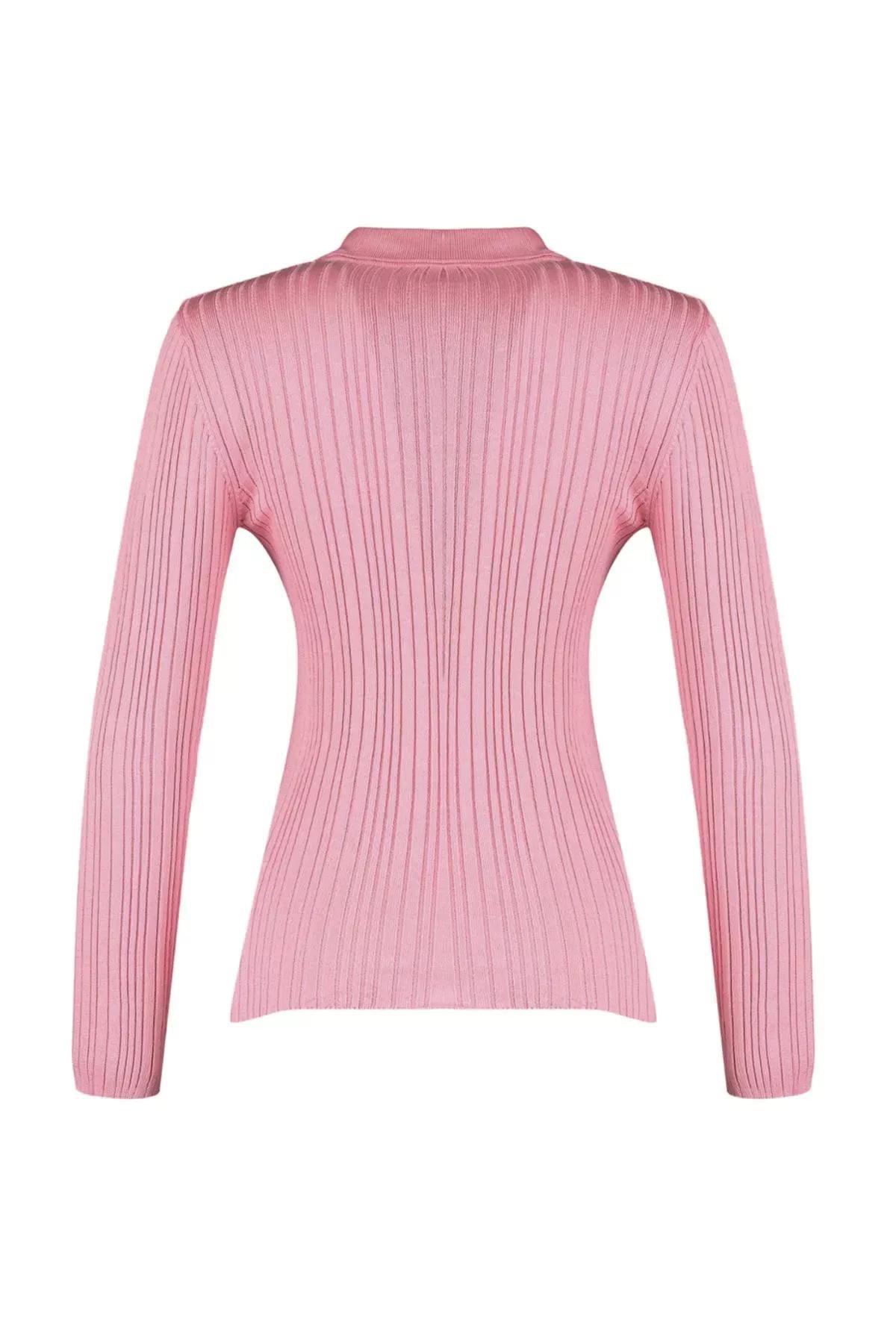 Pink Regular Cardigan, Pink, large image number 6