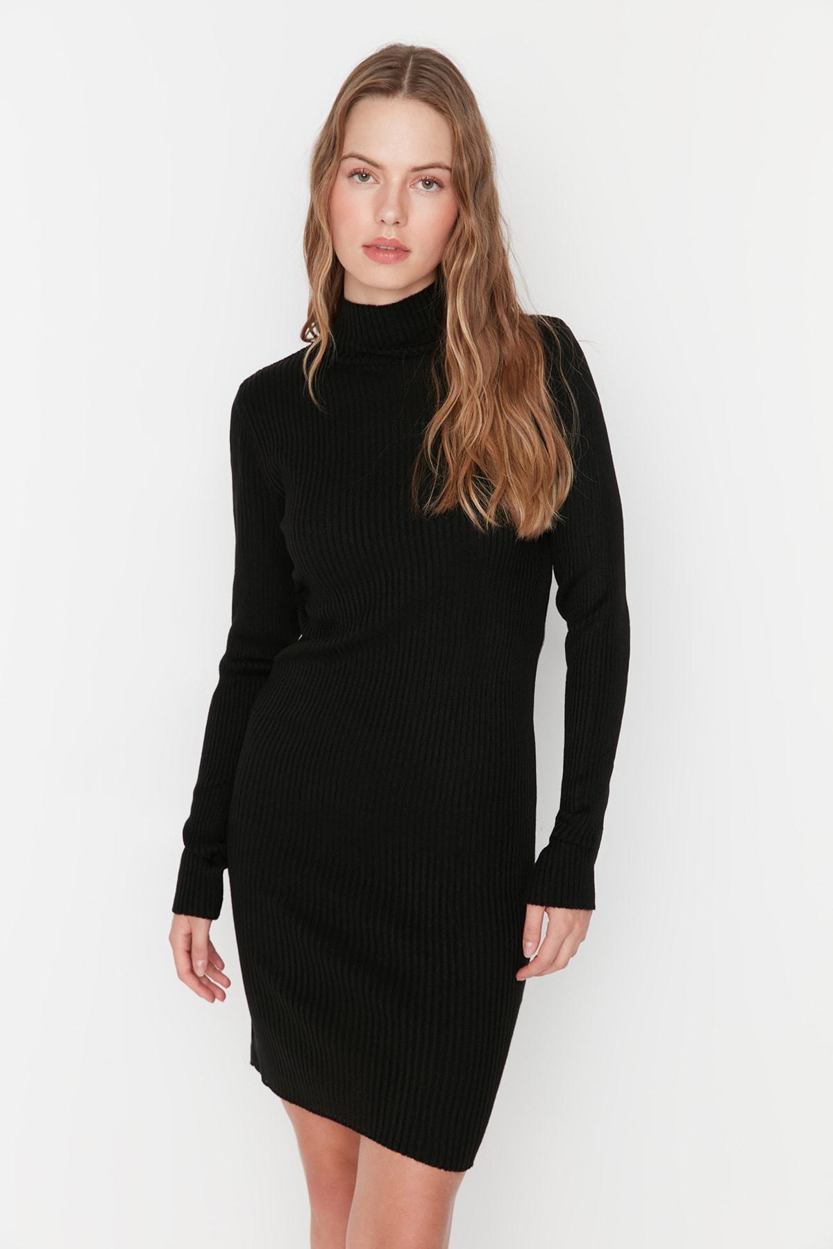 Black Pullover Dress, , large image number 0