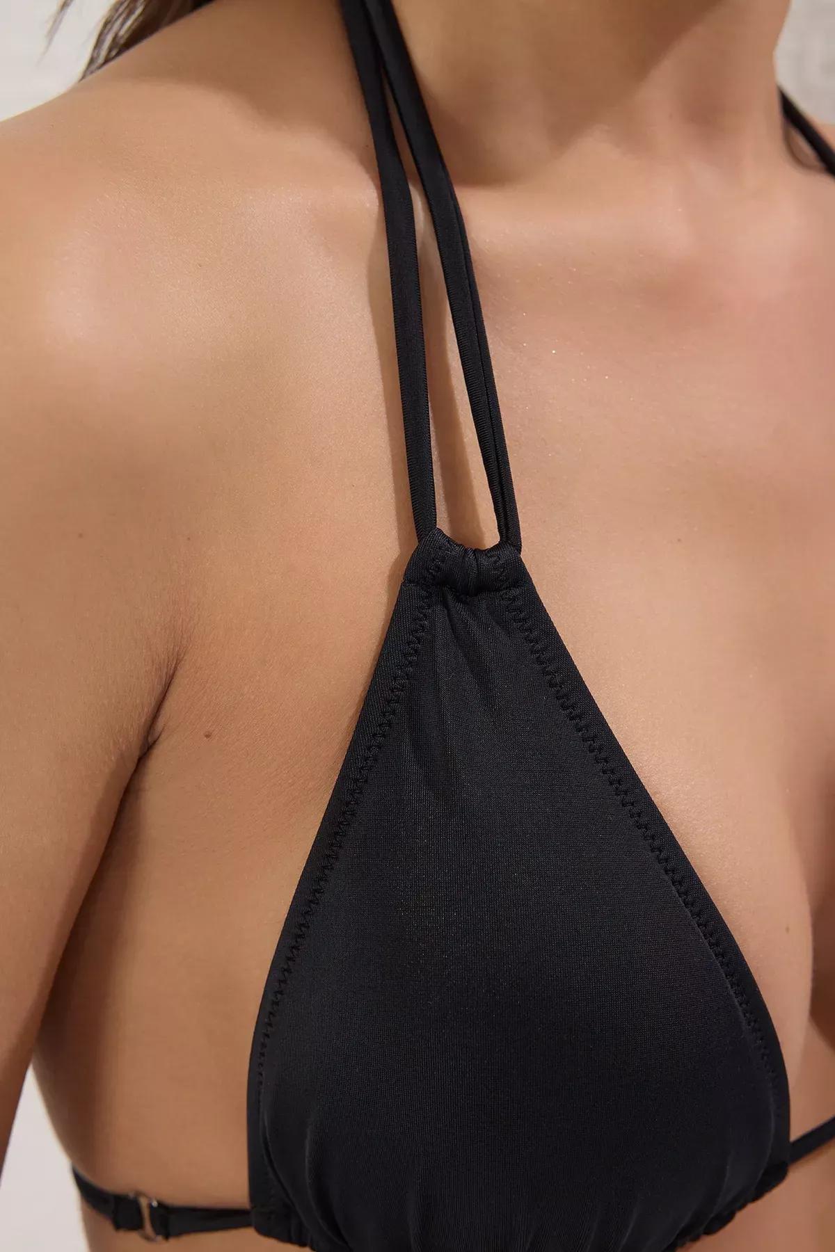 Black Triangle Bikini Top, C101_2094, large image number 2