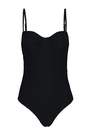 Trendyol - Black Textured Swimsuit