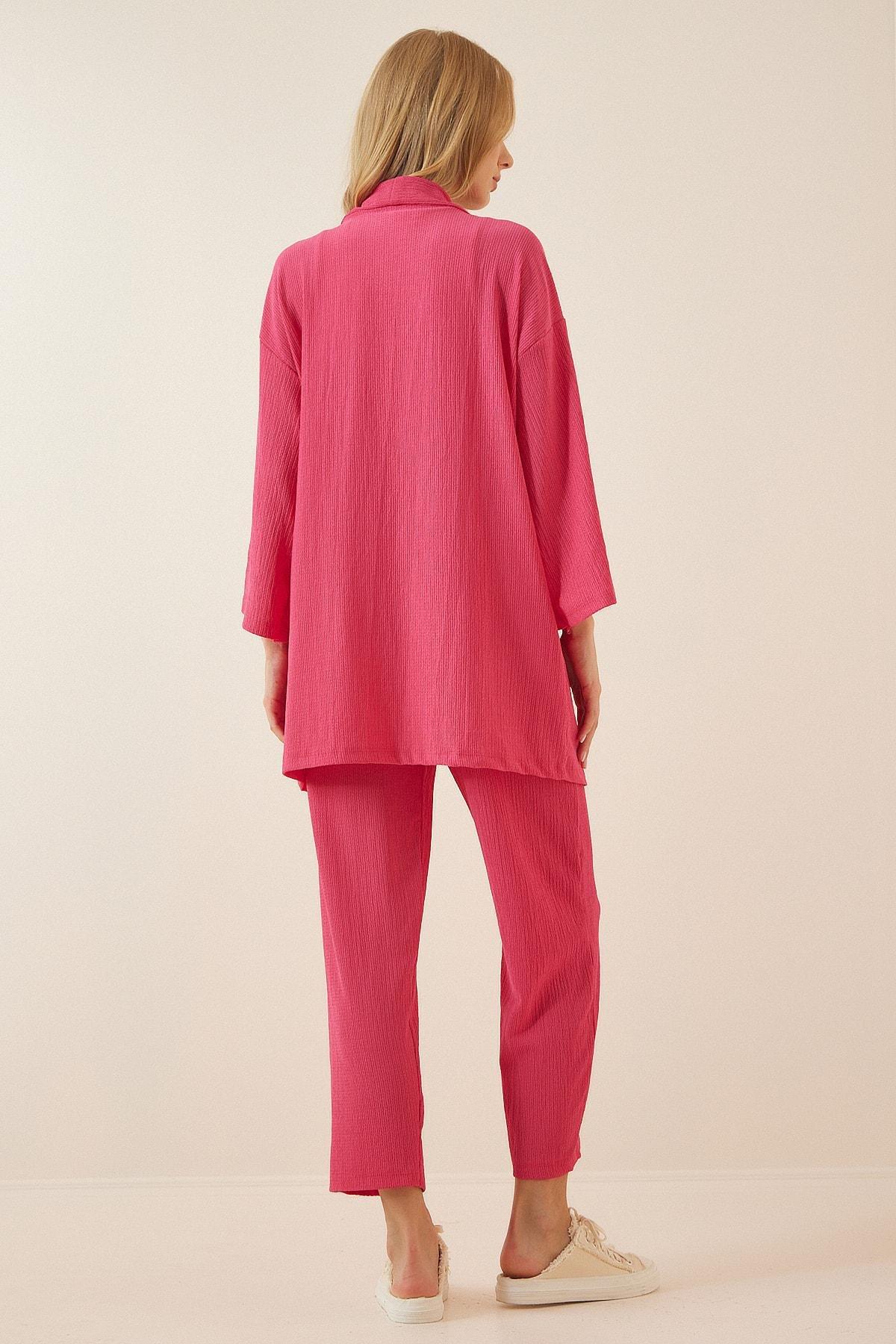Pink Kimono Co-Ord Set, , large image number 3