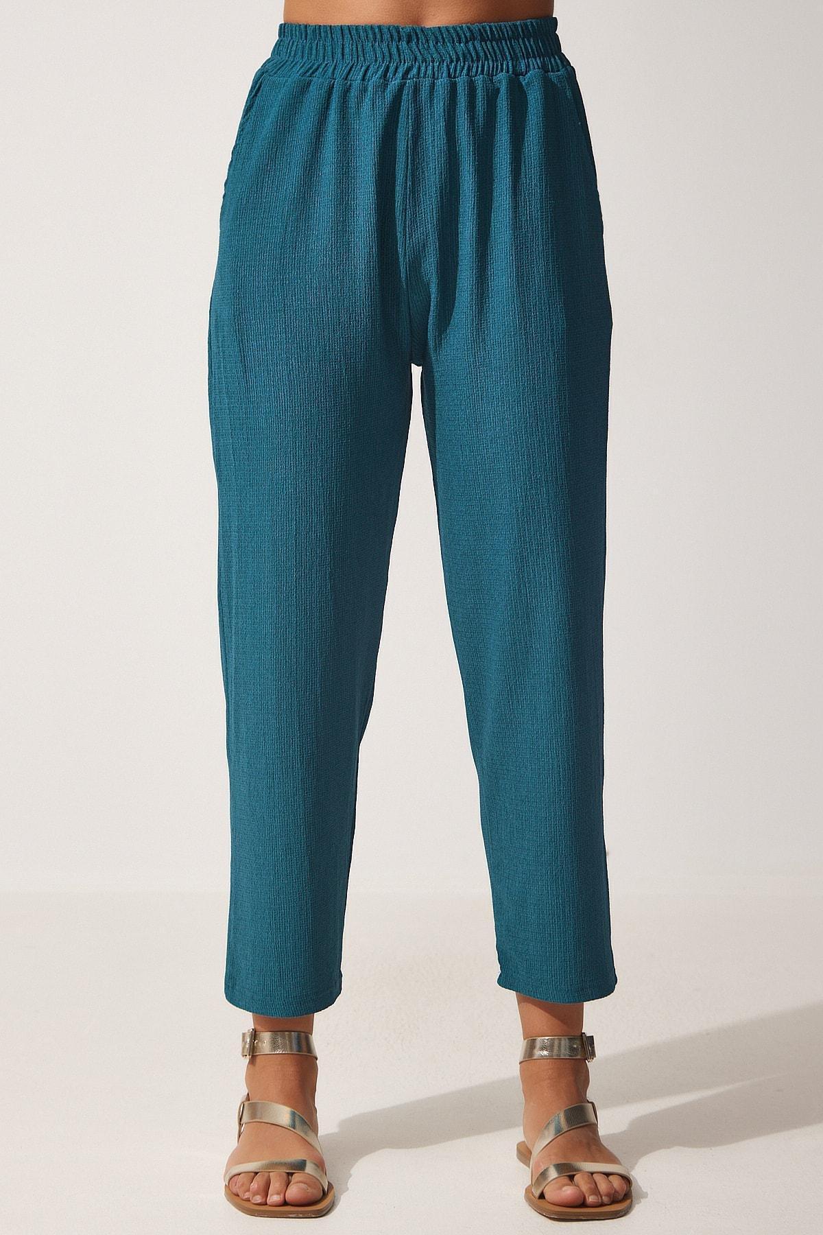 Green V Neck Co-Ord Set, , large image number 3