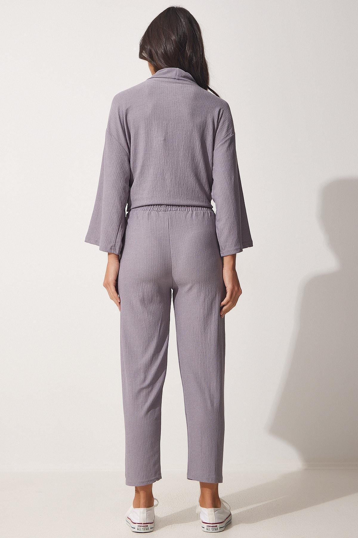 Grey Kimono Co-Ord Set, , large image number 3