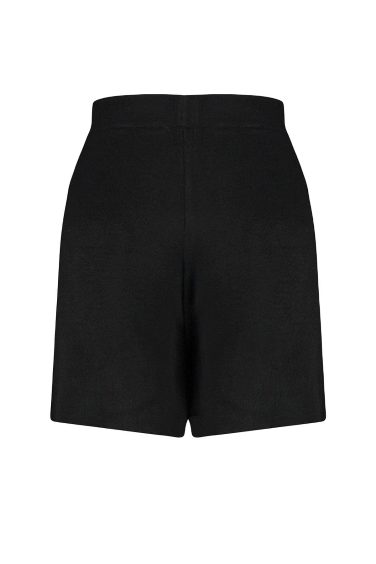 Black Mini Plus Size Skirt, , large image number 7