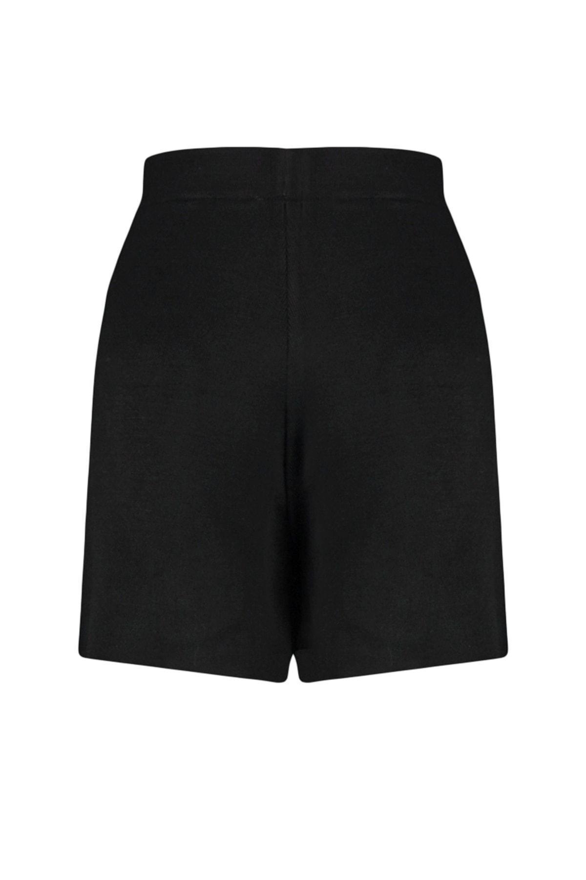 Trendyol - Black Mini Plus Size Skirt