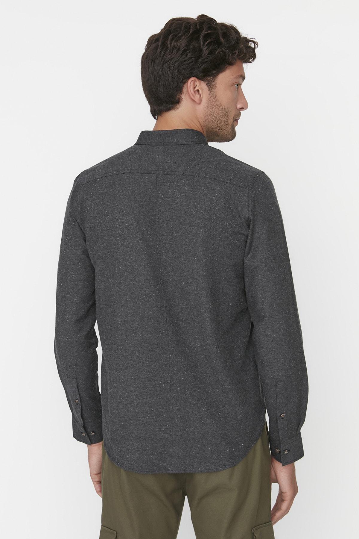Black Slim Shirt, , large image number 8