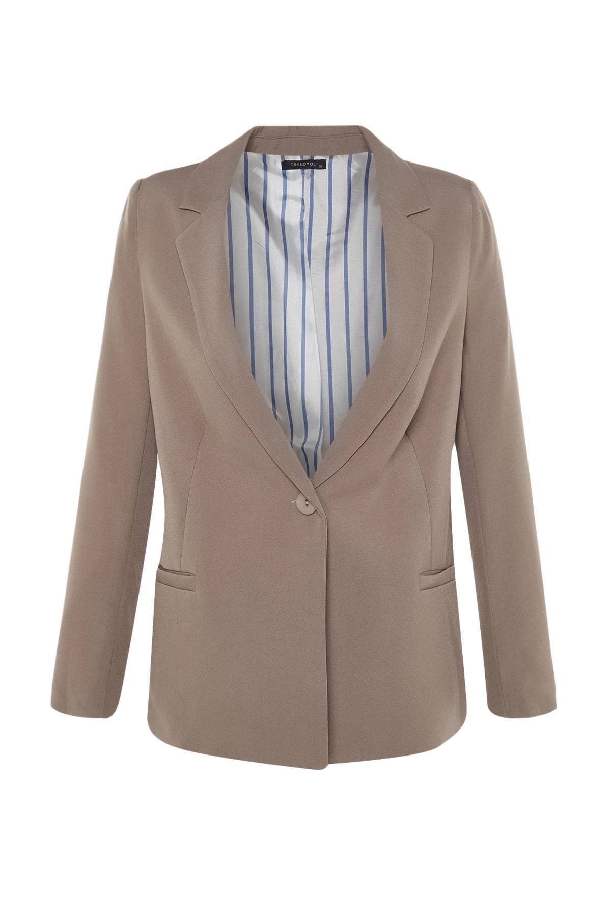 Trendyol - Multicolour Lapel Collar Blazer