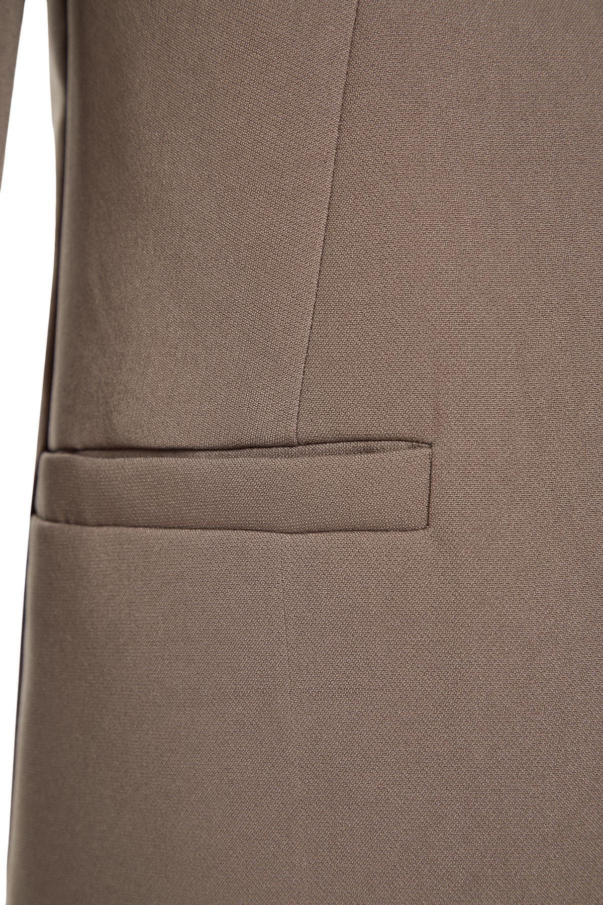 Grey Plain Blazer, , large image number 13