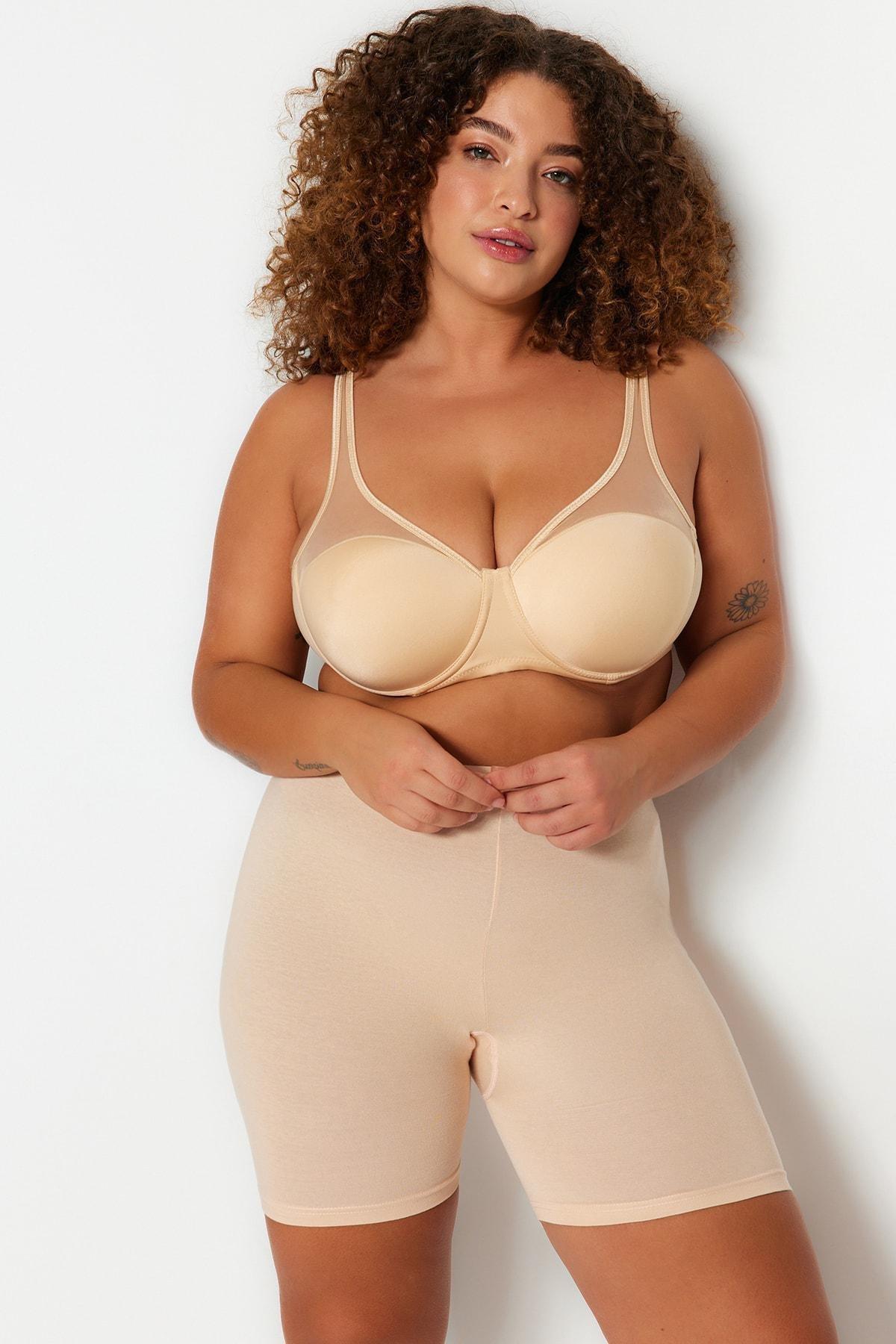 Triumph Corset - Beige - Plain - Trendyol