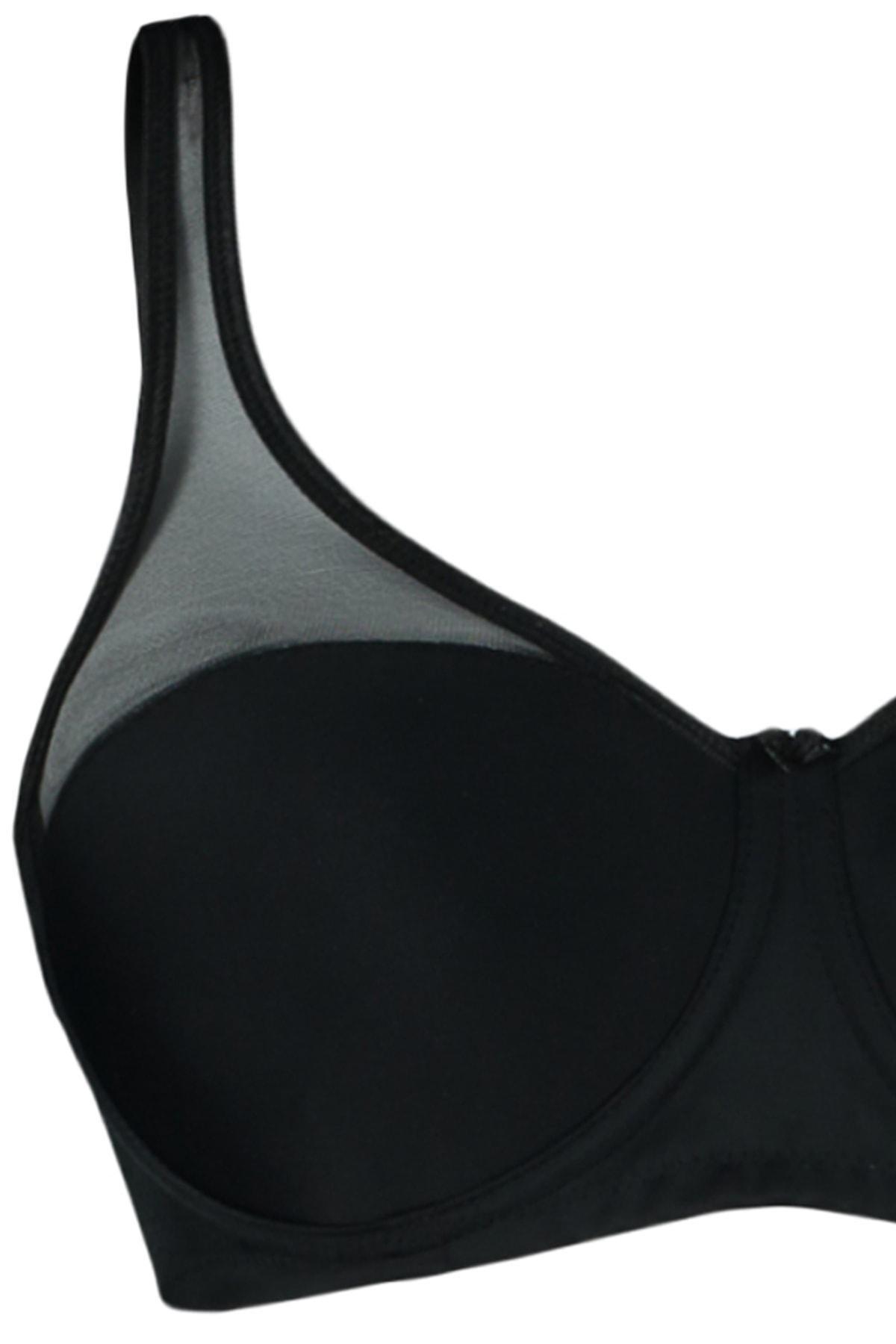 Ecru Plain Plus Size Bra, , large image number 5