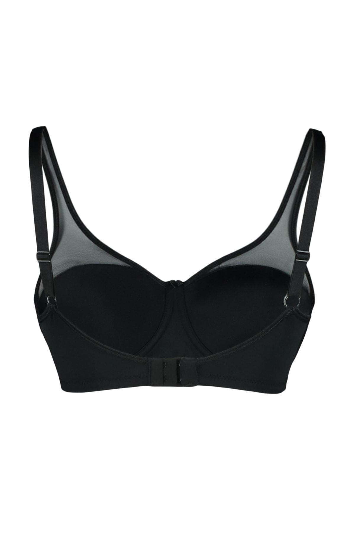 Ecru Plain Plus Size Bra, , large image number 6
