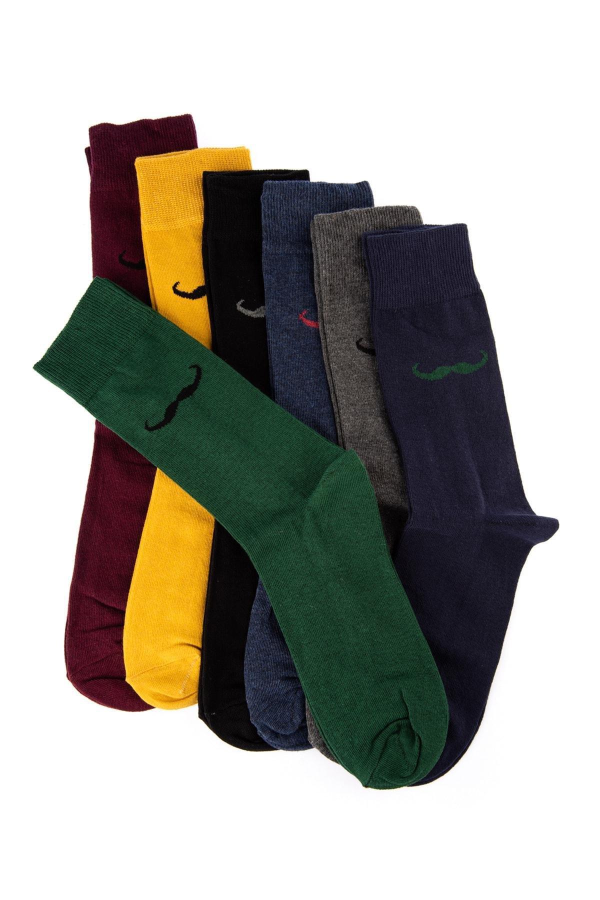 Multicolour Socks, Set Of 7, Multicolor, large image number 0