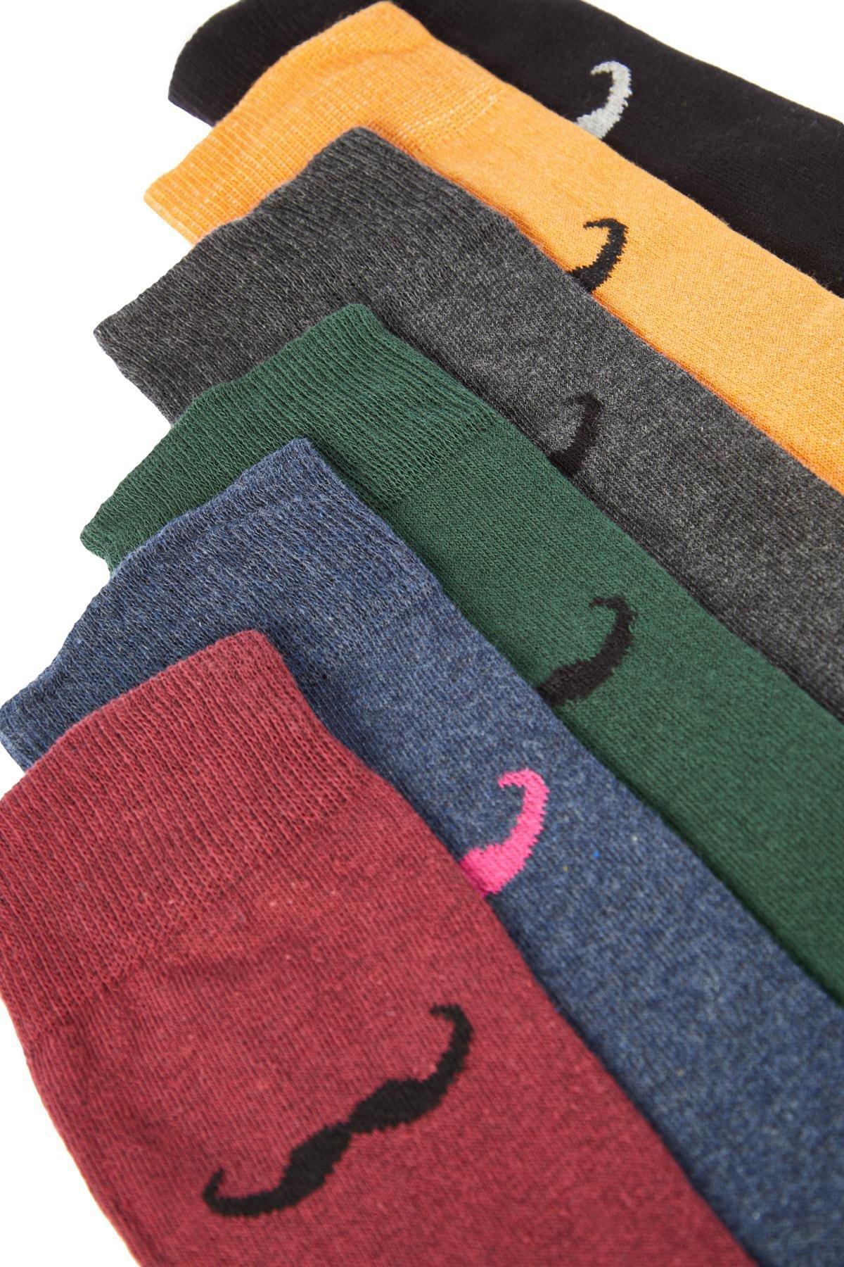 Multicolour Socks, Set Of 7, Multicolor, large image number 3
