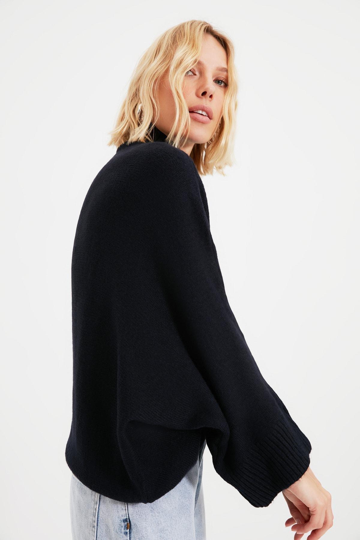 Navy Regular Sweater, Dark blue, large image number 5