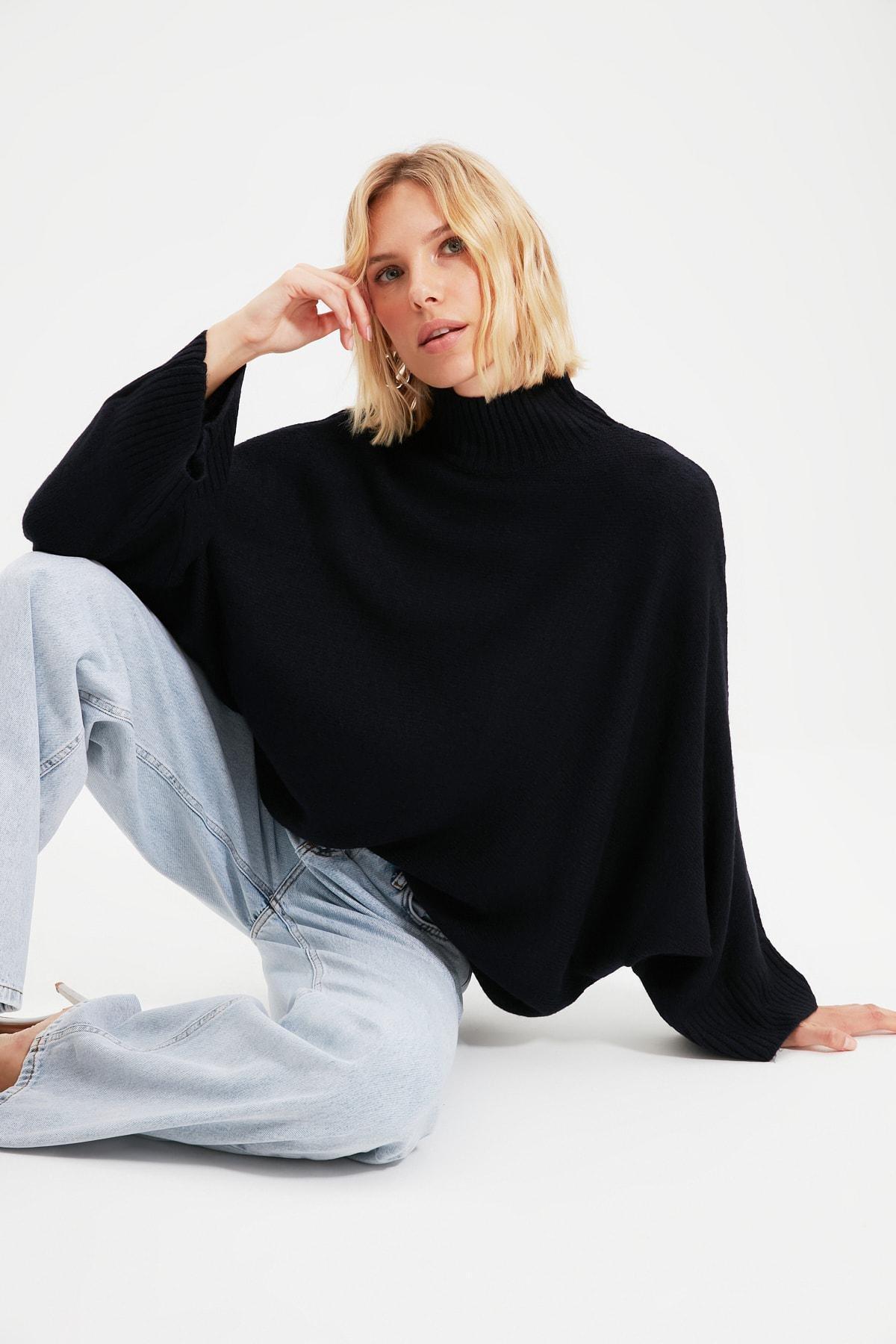 Navy Regular Sweater, Dark blue, large image number 6