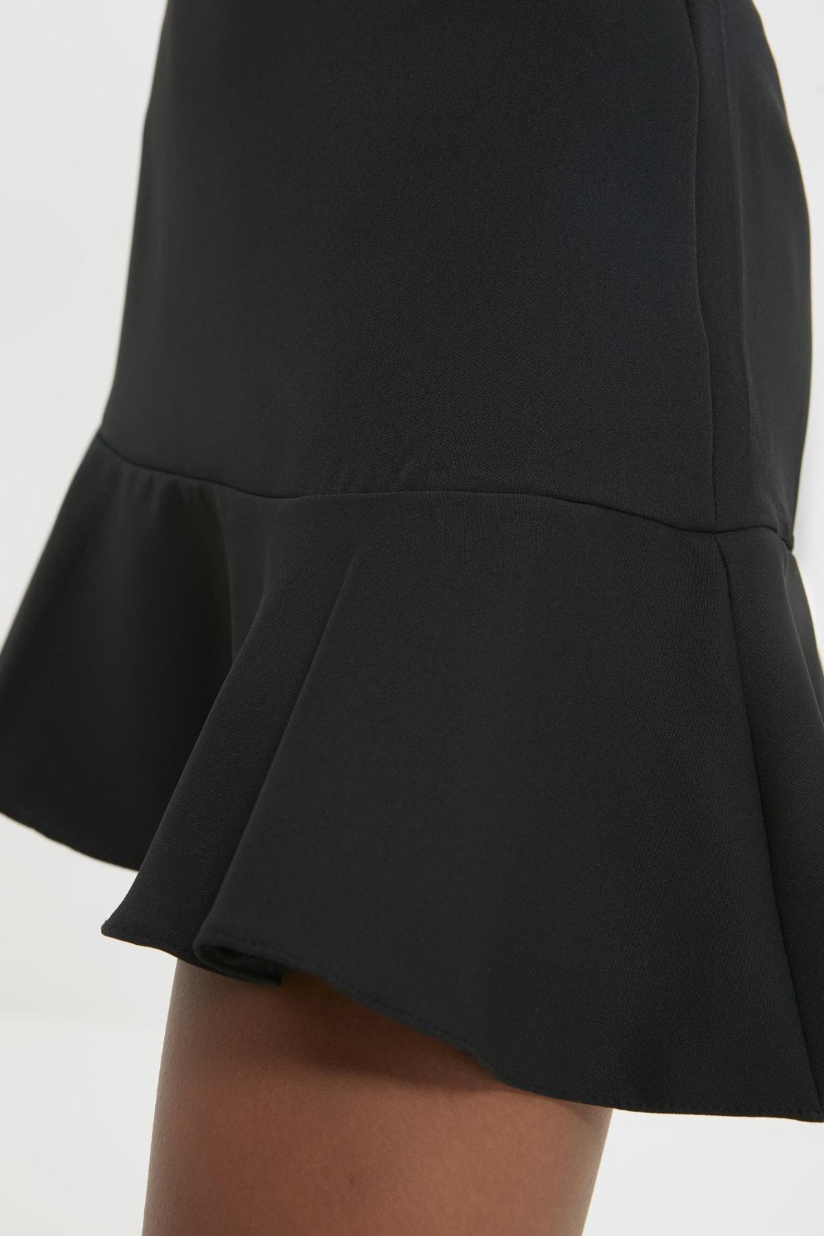 Black Mini Skirt, C101_7009, large image number 4