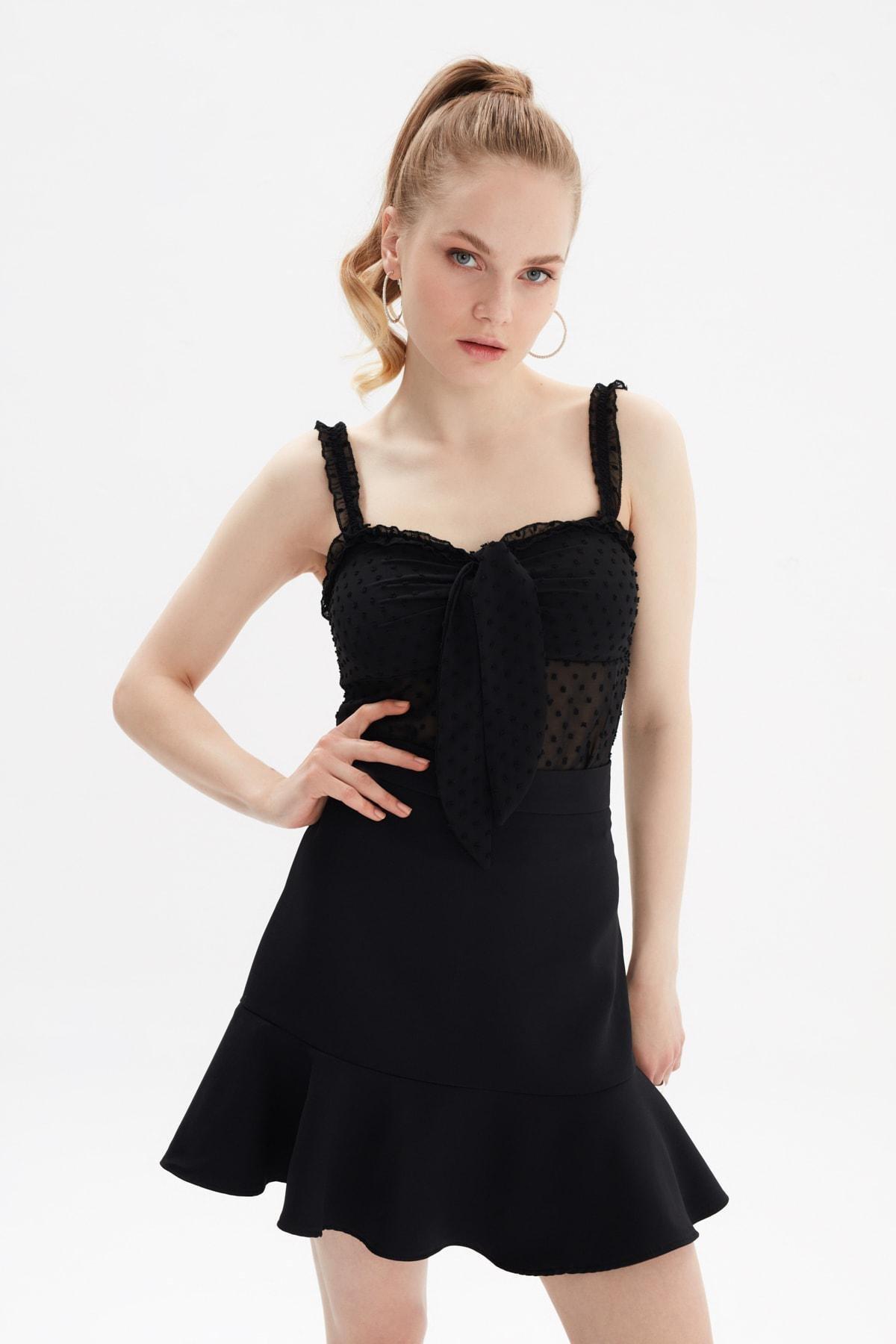 Black Mini Skirt, C101_7009, large image number 5