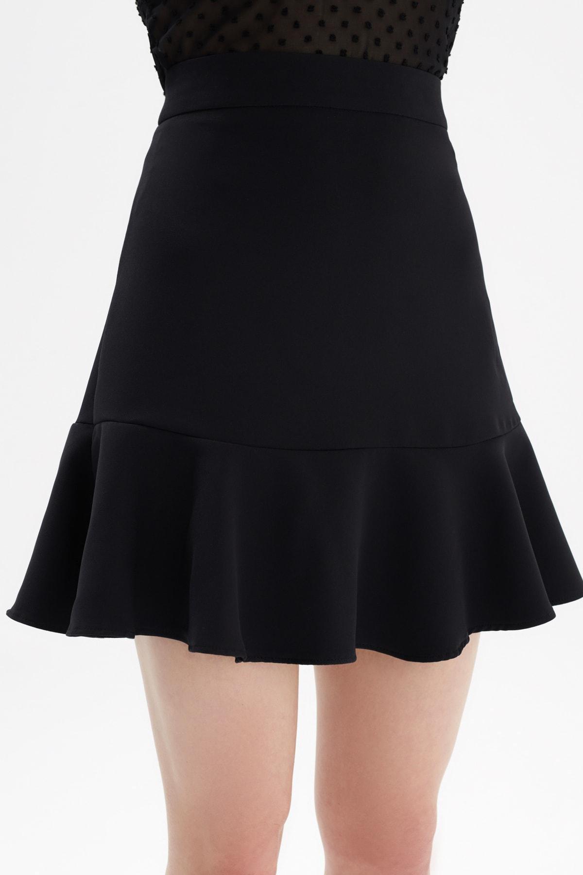 Black Mini Skirt, C101_7009, large image number 8