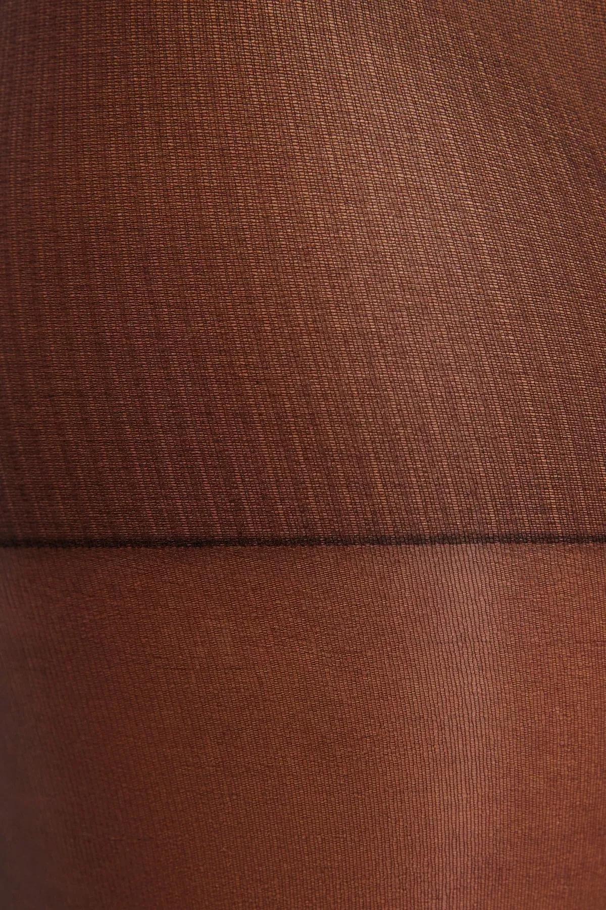 Black Casual Plus Size Tights, Black, large image number 5