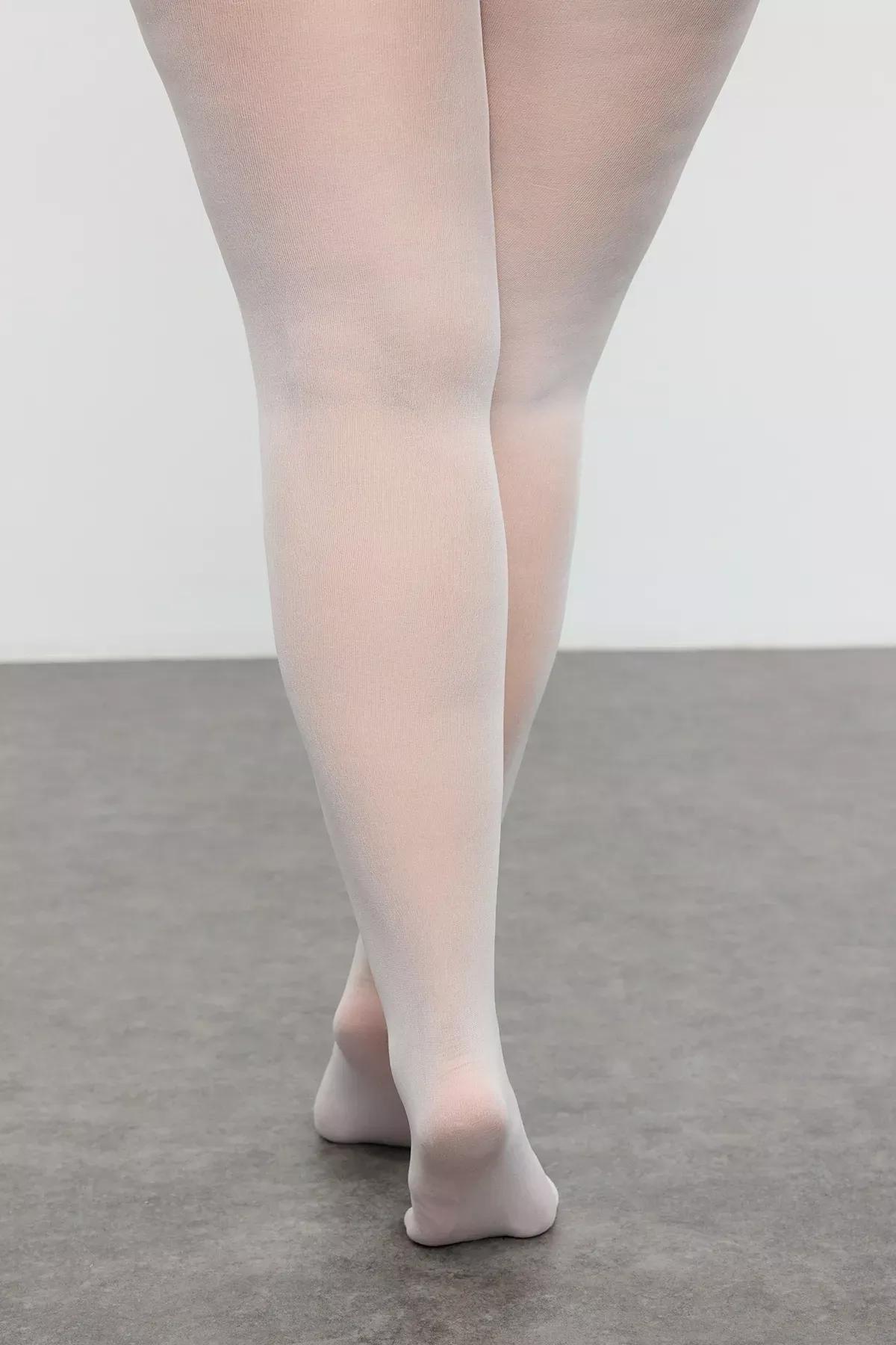 Beige-brown pantyhose, set of 2, , large image number 2