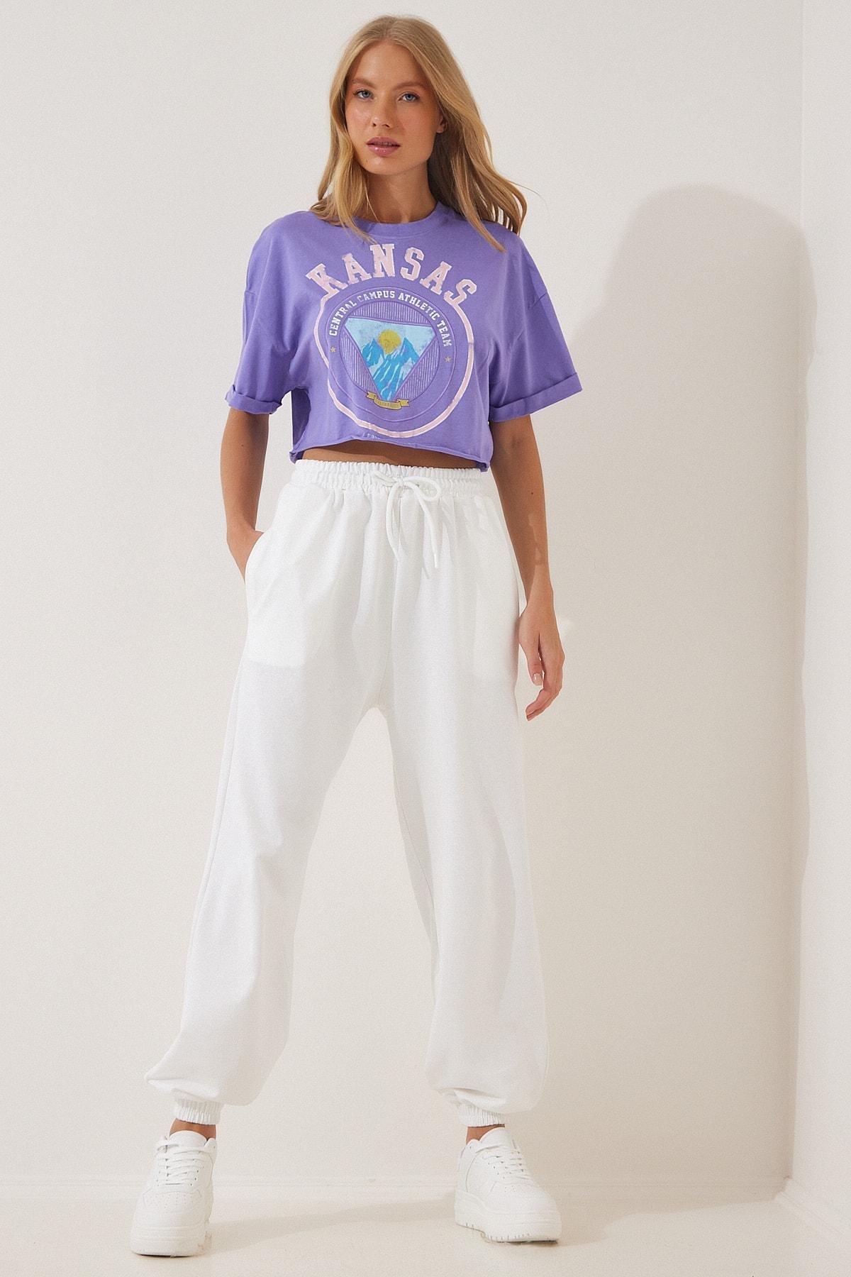 White Jogger Sweatpants, , medium